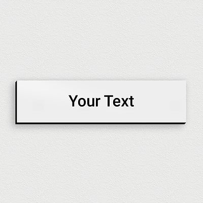 Small signs: Space-efficient, custom solutions for UK spaces | OTYPO