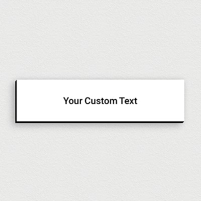 White signs: Professional elegance with maximum visibility | OTYPO