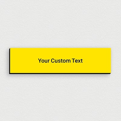 Yellow Signs: High Visibility Warning & Safety Signage UK | OTYPO